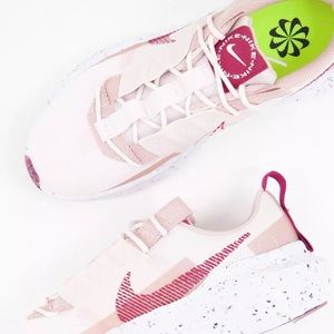 Nike Crater Impact Womens Sneaker Pink Maroon Lightweight size 8